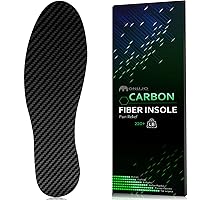 Carbon Fiber Insole, for Turf Toe, Foot Fractures, Hallux Rigidus, Limitus, Rigid Insert for Sports, Hiking, Trekking, Basketball, Running, Alternative to Post Op Shoe 275mm