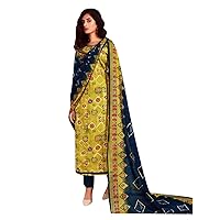 ladyline Rayon Printed Salwar Kameez for Womens Ready to Wear Salwar Suit Indian Dress