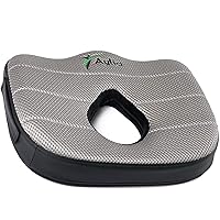 Donut Luxury Seat Cushion Memory Foam Pillow for Hemorrhoids, Prostate, Pregnancy, Pressure Sores