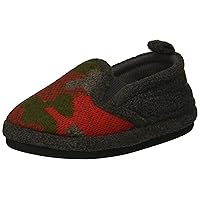 Dearfoams Boy's Kid's Camo and Fleece Clog Slipper