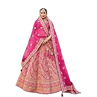 Indian Woman's Heavy Embroidered Bridal Lehenga 2006