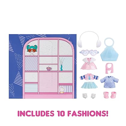 LOL Surprise Fashion Packs Winter Style - 6 Unique Styles each with (3) Outfits, (2) Pairs of Shoes, (4) Accessories – Mix and Match Styles to Create Tons of New Looks - Great Gift for Girls Age 4+