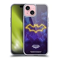 Head Case Designs Officially Licensed Gotham Knights Batgirl Character Art Soft Gel Case Compatible with Apple iPhone 15 and Compatible with MagSafe Accessories