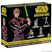 Star Wars Shatterpoint Fearless and Inventive Squad Pack - Tabletop Miniatures Game, Strategy Game for Kids and Adults, Ages 14+, 2 Players, 90 Minute Playtime, Made