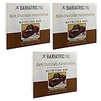 BariatricPal 15g Protein Bars - Dark Chocolate Marshmallow S'mores (3-Pack)
