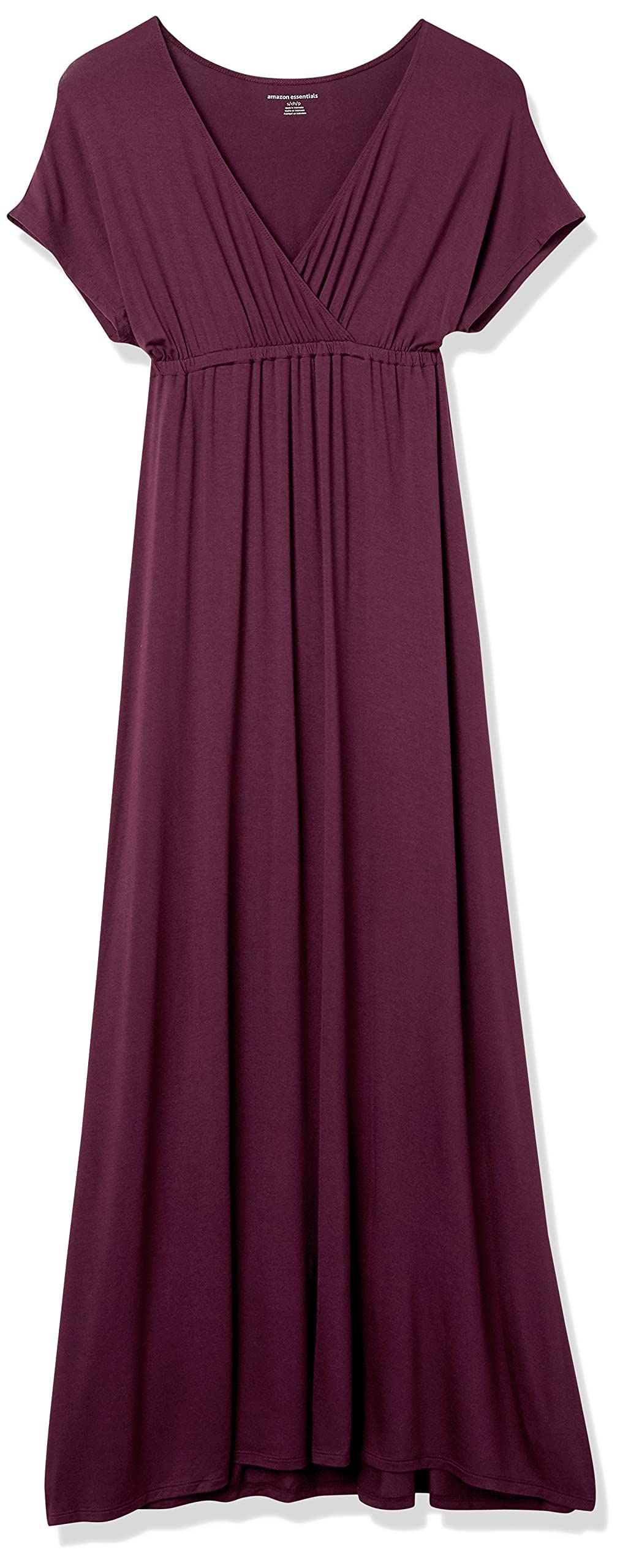 Amazon Essentials Women's Waisted Maxi Dress (Available in Plus Size)