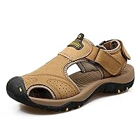 Men's Sandals, Closed Toe Athletic Sandals, Men's Summer Shoes, Lightweight Hiking Sandals