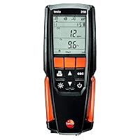 testo 310 Combustion Analyzer Kit with Printer – Combustion analyzer measuring O2, Flue gas, and CO2 – Manometer for Heating Systems – Carbon Monoxide Meter