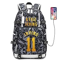 Basketball Player K-Irving Multifunction Backpack Travel Daypacks Fans Bag For Men Women (Style 5)