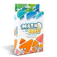 Math Rush: Addition & Subtraction (Volume 1) - A Cooperative Time-Based Math Flash Card Game for Kids 8-12, Puzzle Games and Fun Stuff for Middle School Math Class, Homeschool - STEM Toys & Games