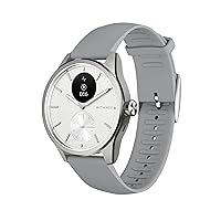 Withings ScanWatch 2 - Hybrid Smart Watch, Heart Rate Monitoring, Fitness Tracker, Cycle Tracker, Sleep Monitoring, GPS Tracker, 30-Day Battery Life, Android & Apple Compatible, HSA/FSA