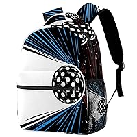 Flying Golf Ball Durable Laptops Backpack Computer Bag for Women & Men Fit Notebook Tablet