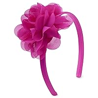 Gymboree Girls and Toddler Headbands and Hair Accessories, Magenta Flower Hb, One Size
