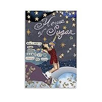 Shokhi Alex Poster G House Of Sugar Music Collage Cover Canvas Art Painting Decor Wall Posters Bedroom Gym Decorative Gift 16x24inch(40x60cm)