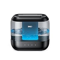 Dreo Humidifiers for Bedroom, Top Fill 4L Supersized Cool Mist Humidifier with Oil Diffuser and Nightlight, 32H Runtime, Quiet Ultrasonic Humidifiers for Home, Large Room, Baby Nursery and Plants