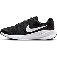 Nike Revolution 7 Women's Road Running Shoes (FB2208-003, Black/White) Size 10.5