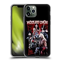 Head Case Designs Officially Licensed Motley Crue Live Montage Red Tour Graphics Soft Gel Case Compatible with Apple iPhone 11 Pro