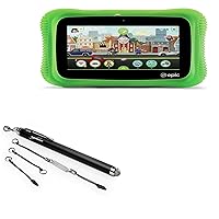 BoxWave Stylus Pen Compatible with Leapfrog LeapPad Epic Academy - EverTouch Capacitive Stylus, Fiber Tip Capacitive Stylus Pen for Leapfrog LeapPad Epic Academy - Jet Black