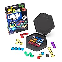 Kanoodle Fusion Light-Up Puzzle Game for Kids, Teens, & Adults, Brain Teaser Puzzle Game Featuring 50 Challenges, Ages 7+