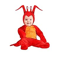 Infant Rock Lobster Costume, Red Rock Lobster Costume for Babies