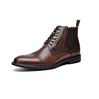 Men's Dress Boots Dress Boots For Men Leather Boots Ankle Causl Boots Between Casual And Dressy