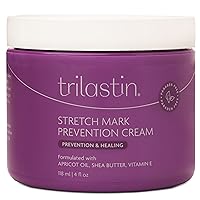 Maternity Stretch Mark Prevention Cream - Paraben-Free, Hypoallergic, and Safe for Pregnancy - 4 oz