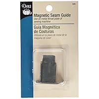 Dritz Magnetic Seam Guide for Sewing Machine, 1 Count, Nickel
