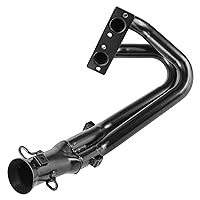 Caltric 1262319-489 1261937-489 Exhaust Pipe Compatible with Polaris RZR 800 EFI 2011 2012 2013 2014