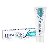 Sensodyne Deep Clean Sensitive Toothpaste, Cavity Prevention and Sensitive Teeth Treatment - 4 Ounces