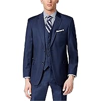 Tommy Hilfiger Mens Trim Fit Two Button Blazer Jacket