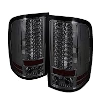 Spyder Auto Spyder 5014962 GMC Sierra 1500 07-13 2500HD/3500HD 07-14 (does not fit 3500HD Dually Models) LED Tail Lights - Smoke