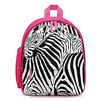 Stripes Zebras Cute Backpack Lightweight Back Pack with Pockets Funny Prints Laptop Daypack Custom Shoulder Bag