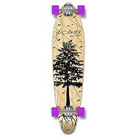 in The Pines Natural Longboard Complete Skateboard - Available in All Shapes