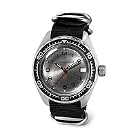 Vostok | Komandirskie K-02 Automatic Self-Winding Russian Military Diver Wrist Watch | WR 200 m | Fashion | Business | Casual Men's Watches | Model 020708