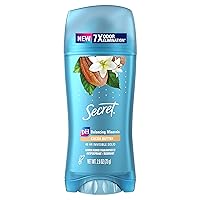Secret Invisible Solid Antiperspirant and Deodorant for Women, Cocoa Butter Scent, 2.6 oz