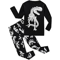 Boys Cotton Pajamas Long Sleeve Toddler Boys Pjs Kids Sleepwear Sets 18months-18years