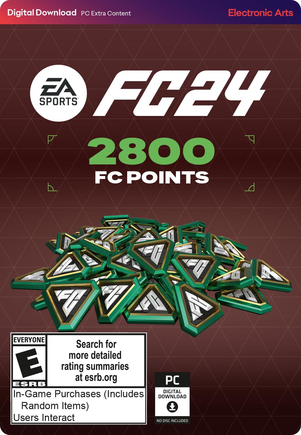 EA SPORTS FC 24 - 2800 Points - PC [Online Game Code]