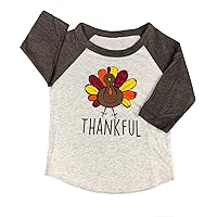 SoRock Youth, Kids, Toddler & Baby Thanksgiving Outfit Turkey T-Shirt