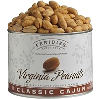 FERIDIES 18oz Can Cajun Virginia Peanuts