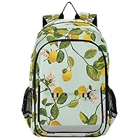 ALAZA Lemon Tree Design Floral Casual Backpack Travel Daypack Bookbag