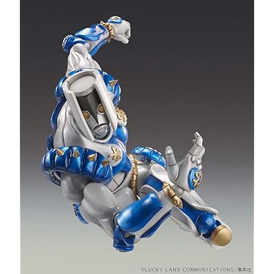  JoJo's Bizarre Adventure Part 3: Chozo Kado Silver Chariot  Super Action Statue Figure, Multicolor : Toys & Games