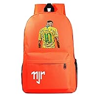 Students Casual Daypack Neymar JR Waterproof Bookbag-PSG Big Capacity Laptop Bag Durable Travel Bagpack