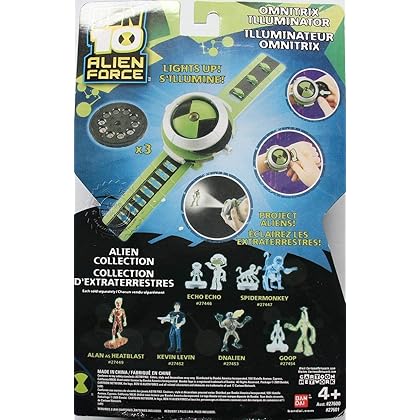 OUYAWEI BEN10 Style Kids Projector Watch + Worldwideing