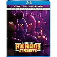Five Nights at Freddy's (Blu-ray + DVD + Digital) Five Nights at Freddy's (Blu-ray + DVD + Digital) Blu-ray DVD 4K