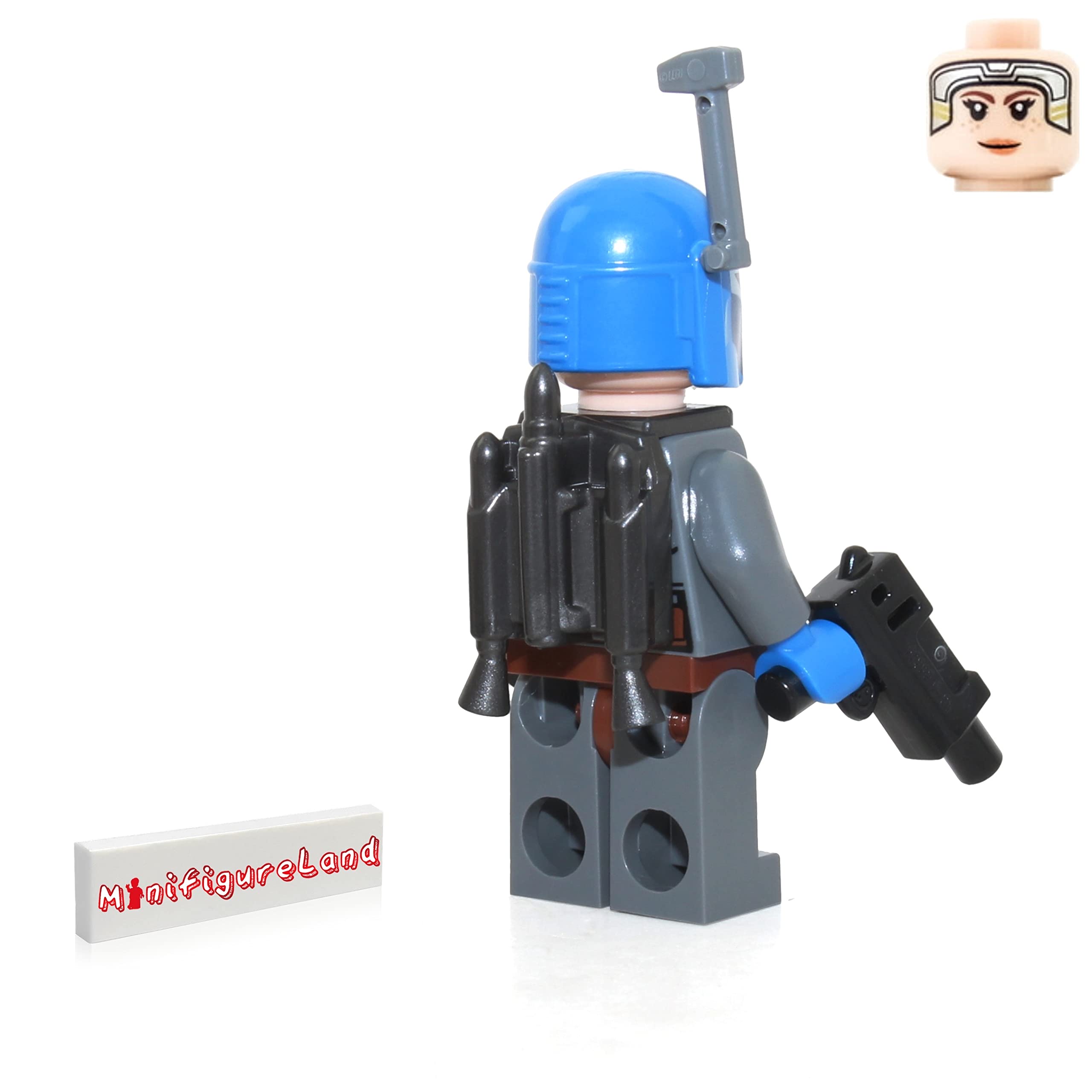 LEGO Star Wars The Mandalorian Minifigure - Bo-Katan Kryze with Jetpack and Weapons 75316