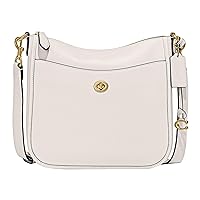 Coach Womens Polished Pebble Leather Chaise Crossbody