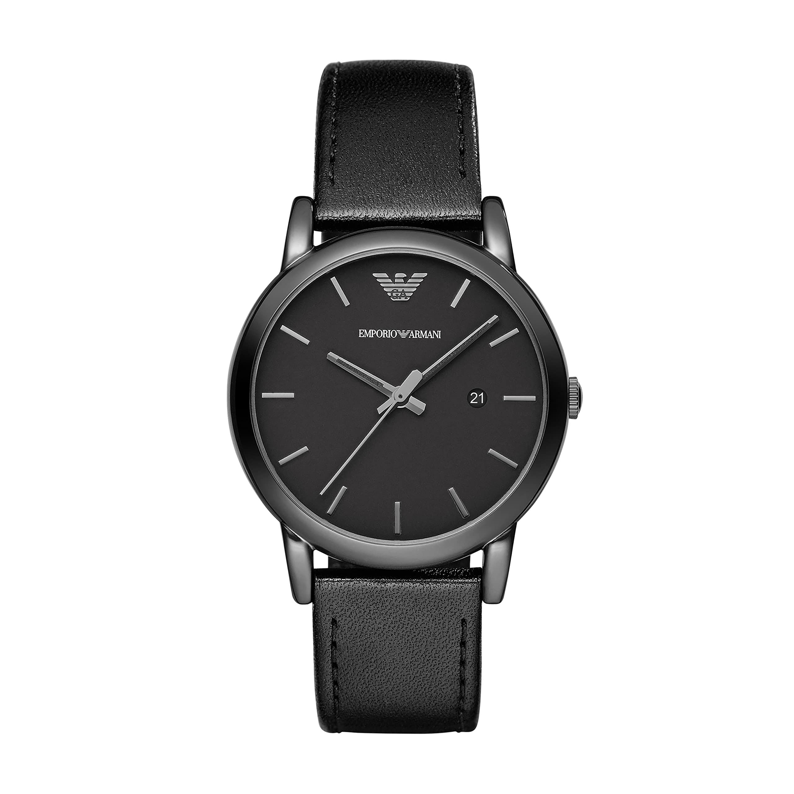 Introducir 47+ imagen emporio armani men’s dress watch