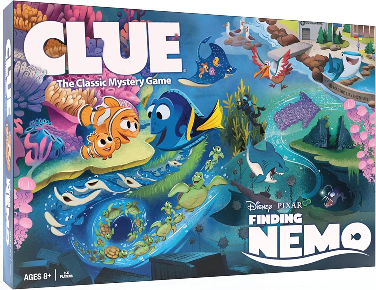USAOPOLY CLUE: Finding Nemo | Collectible Clue Game Based on Disney & Pixar Animated Film