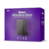 Roku Wireless Bass, Slim Subwoofer Streambar, Streambar Pro Wireless Speakers