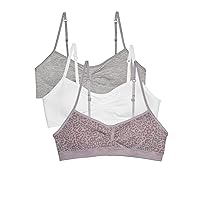 Fruit of the Loom Girls' Seamless Trainer Bra with Removable Modesty Pads